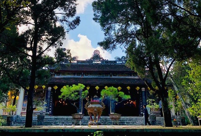 Chánh điện chùa Từ Hiếu - Ảnh: I.T